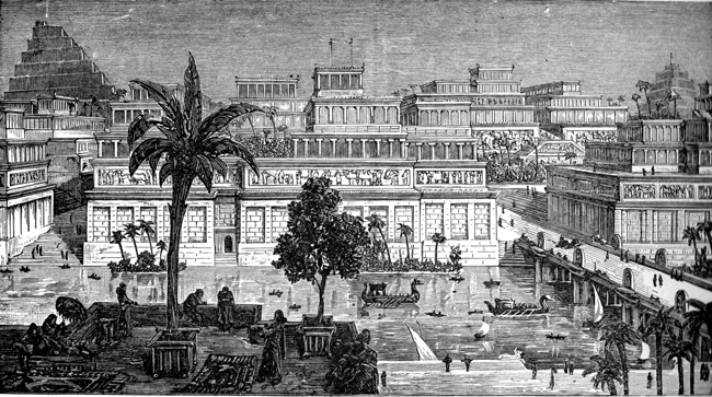 Ancient Babylon - View of Ancient Babylon