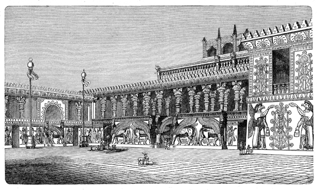 Assyrian Empire - Palace of Sargon, Restored