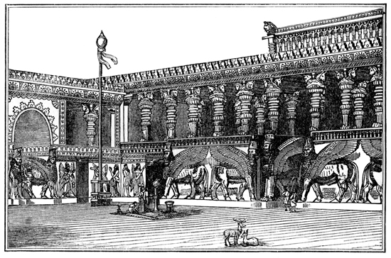 Assyrian Empire - Another View of Sargon's Palace