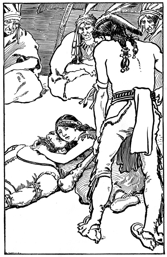 Native American Indians - Pocahontas, Powhatan, and Captain John Smith
