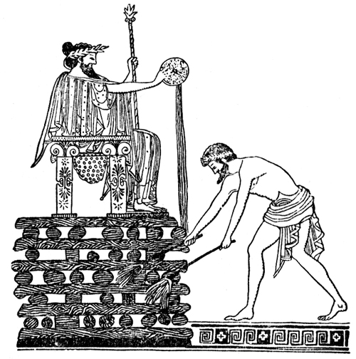 Persian History - Croesus on the Pyre