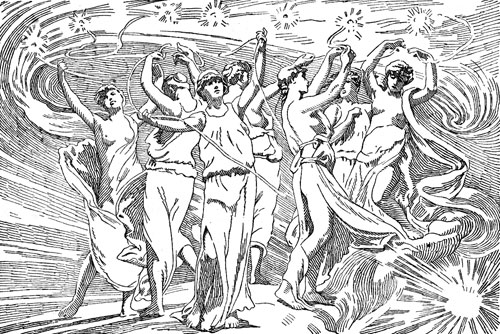 Roman Goddess Costume - The Pleiades