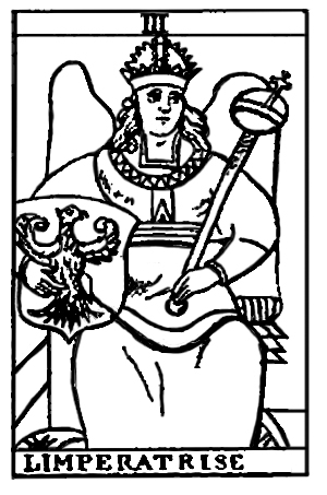 Tarot Cards -  L'Imp�ratrice (The Empress)