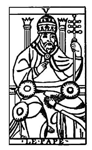 Tarot Cards - Le Pape (The Pope)