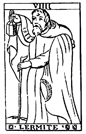 Tarot Cards - L'Hermite (The Hermit)